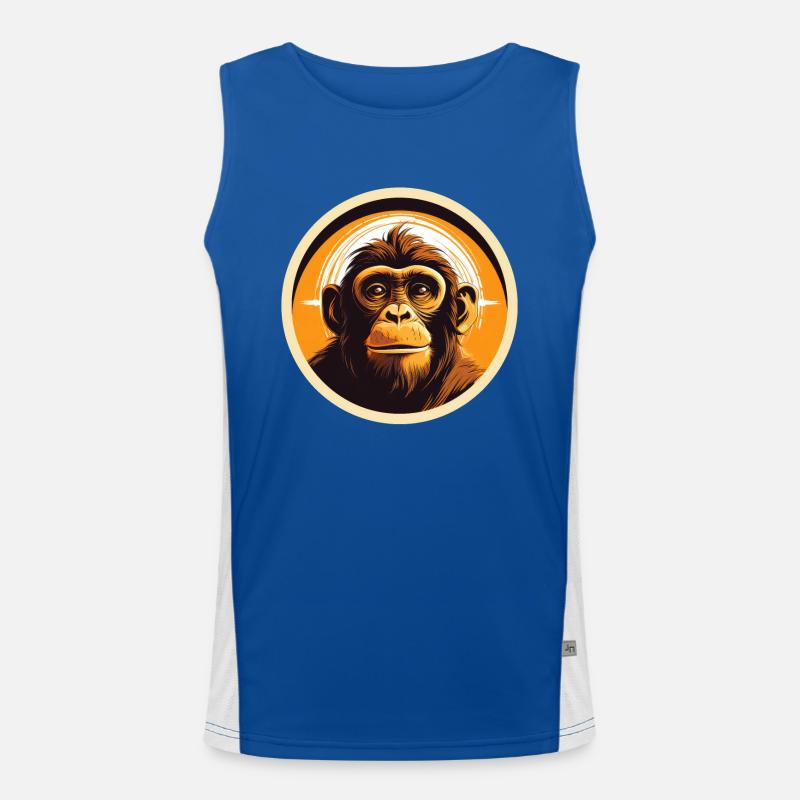 Monkey Men's Functional Contrast Tank Top 