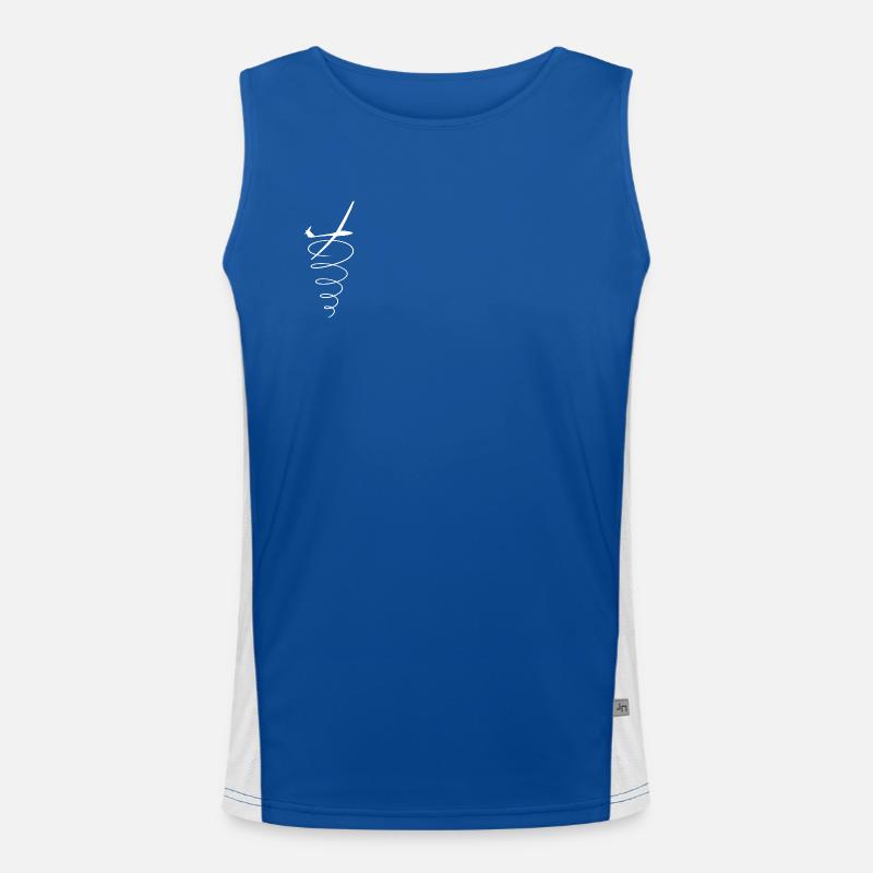 Thermalling Glider Bright Men's Functional Contrast Tank Top 