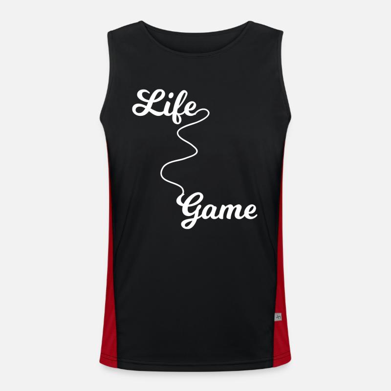 Game Gaming PC Funktionelles Kontrast-Tank Top für Männer 