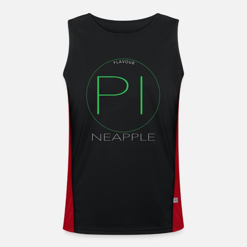 PINEAPPLE FLAVOUR Funktionelles Kontrast-Tank Top für Männer 