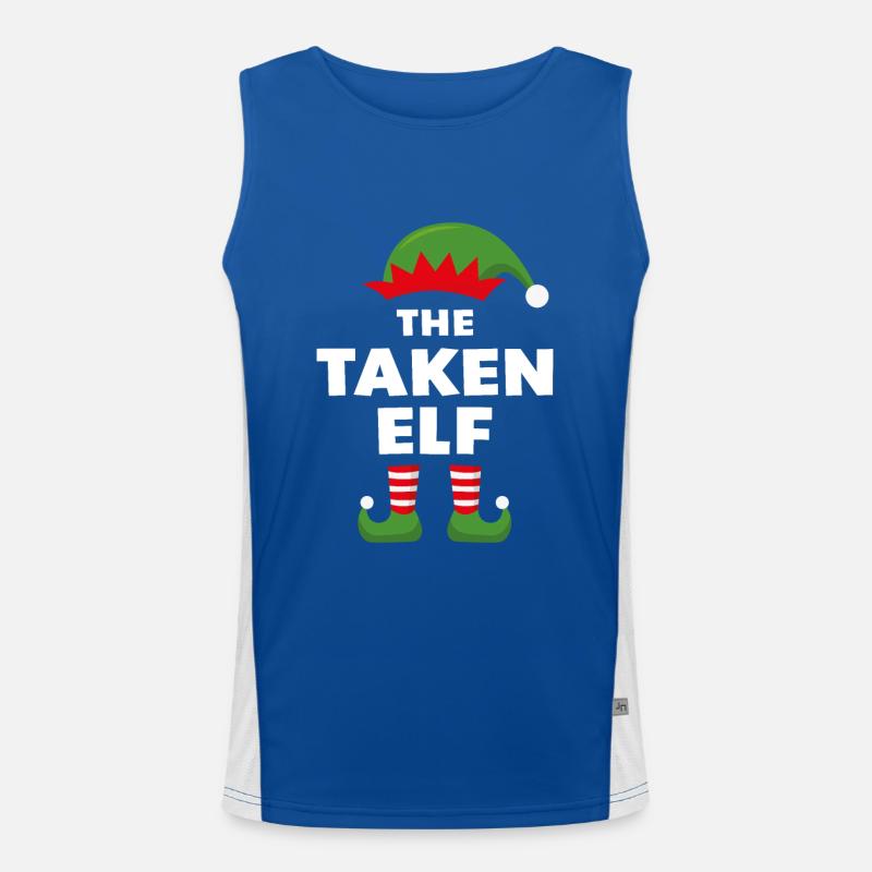 Der besessene Elf Funktionelles Kontrast-Tank Top für Männer 