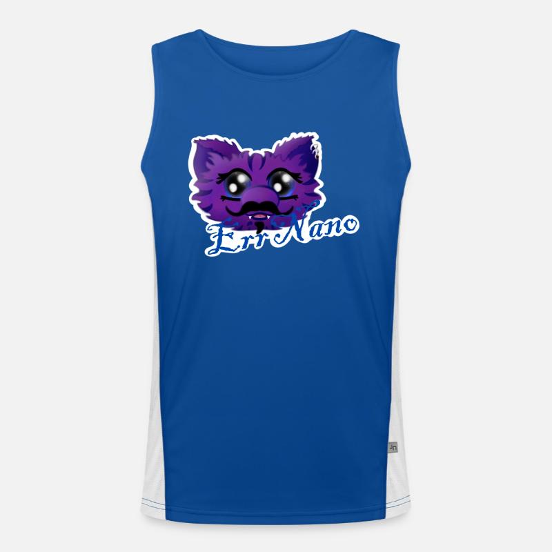 ErrNano Funktionelles Kontrast-Tank Top für Männer 