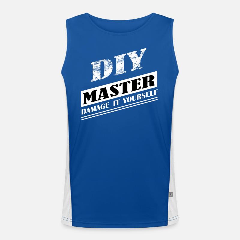 DIY Master Funktionelles Kontrast-Tank Top für Männer 