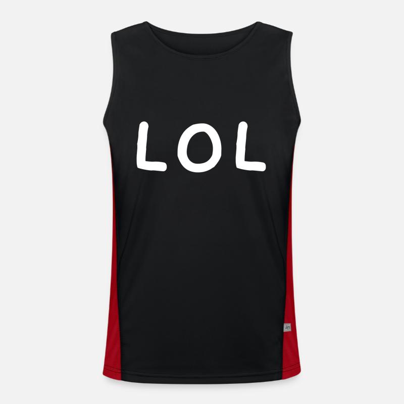 LOL Men's Functional Contrast Tank Top 