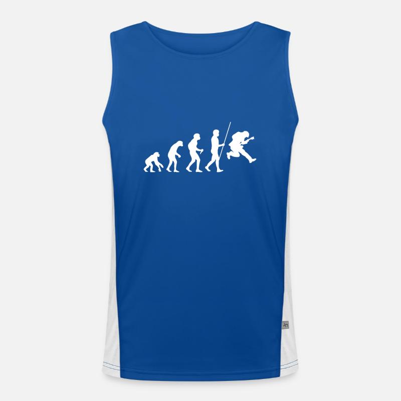 Guitarist Evolution Men's Functional Contrast Tank Top 