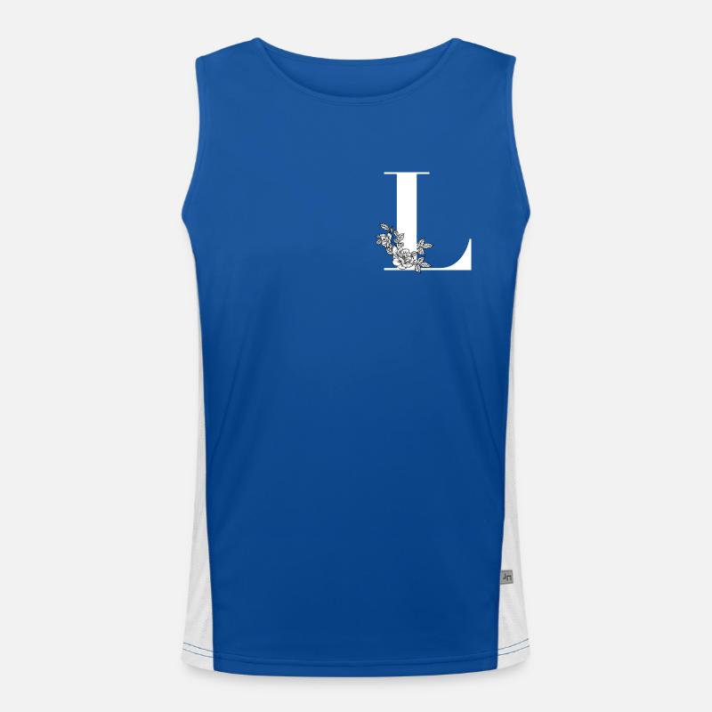 Point (L) Men's Functional Contrast Tank Top 