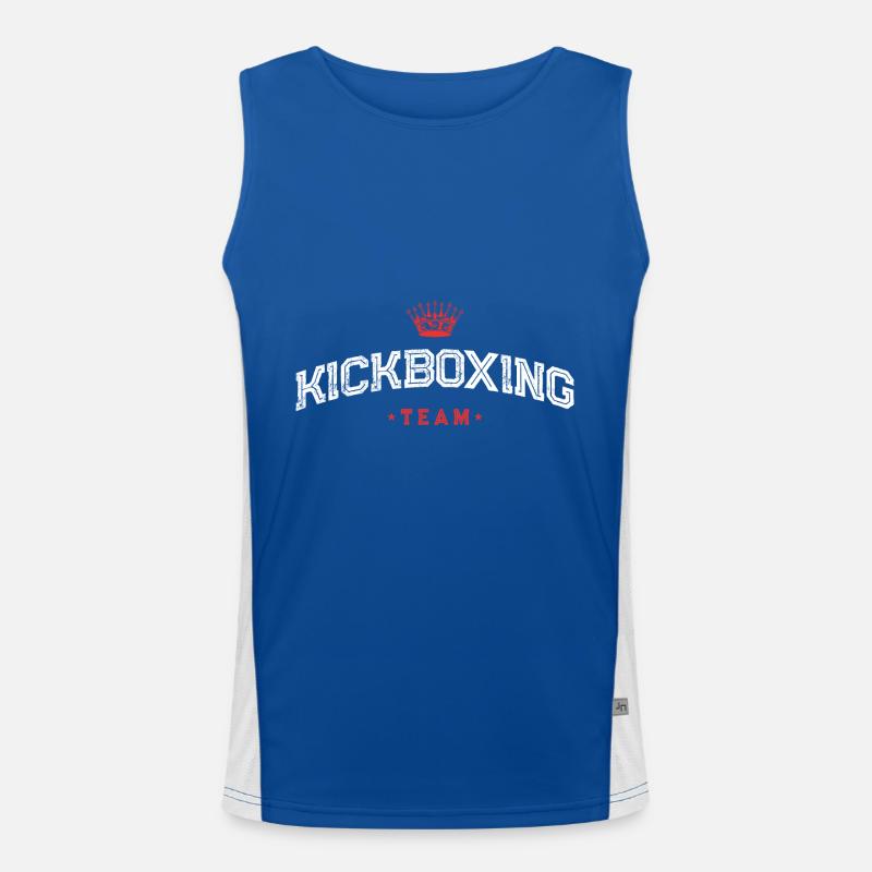 Kickboxing Team Funktionelles Kontrast-Tank Top für Männer 