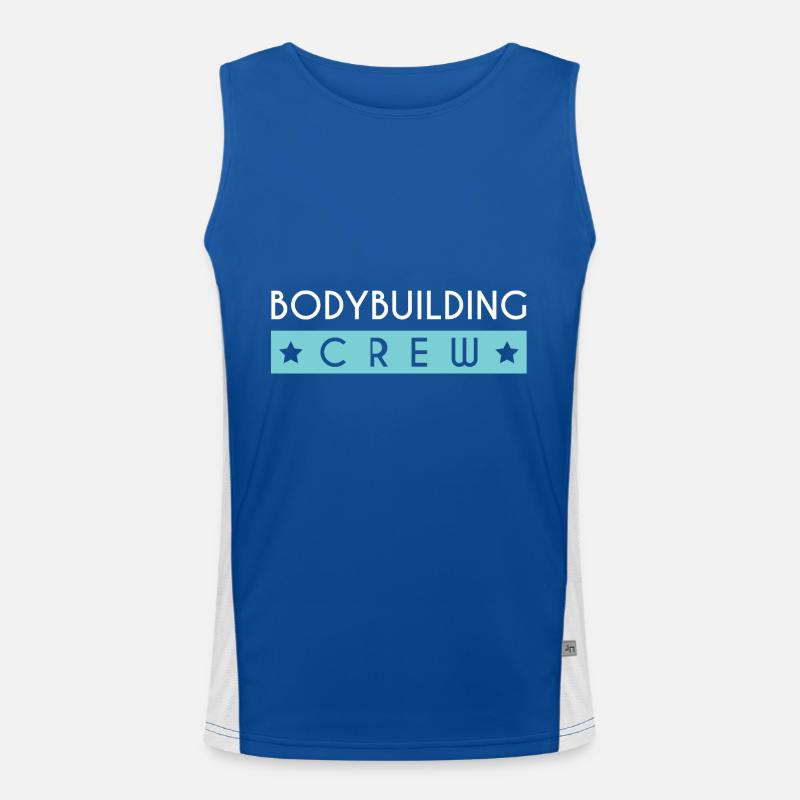Équipe de musculation Débardeur respirant contrasté Homme 