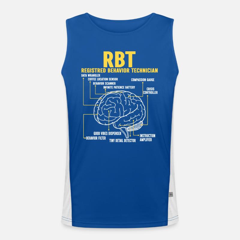 Certified Behavioral Technician Men's Functional Contrast Tank Top 