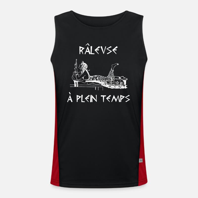 Vollzeit Raleuse Funktionelles Kontrast-Tank Top für Männer 