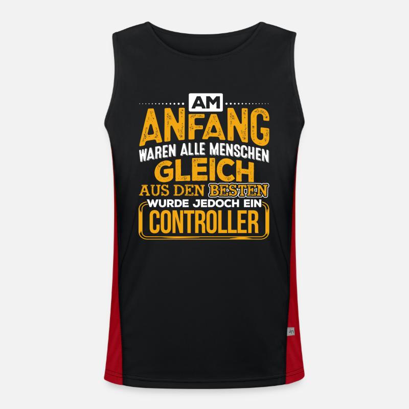 CONTROLLER - Der Beste Funktionelles Kontrast-Tank Top für Männer 