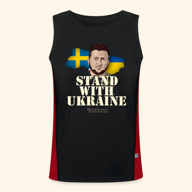Ukraine Sverige Stand with Ukraine