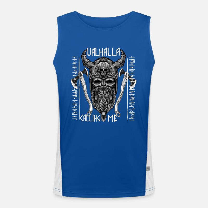 Vikings Valhalla m’appelle Débardeur respirant contrasté Homme 