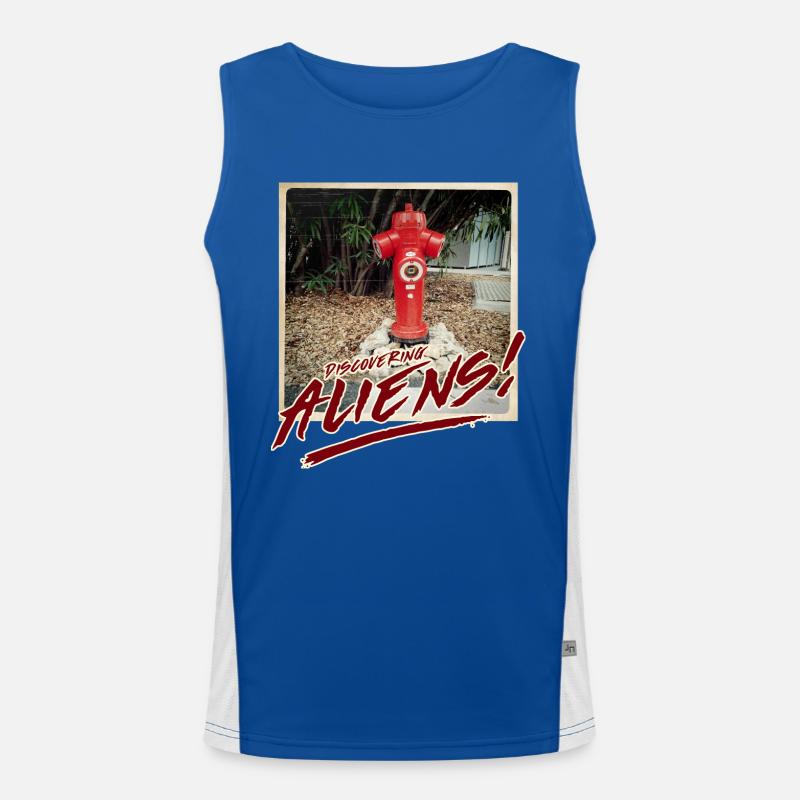 Aliens 6 Men's Functional Contrast Tank Top 