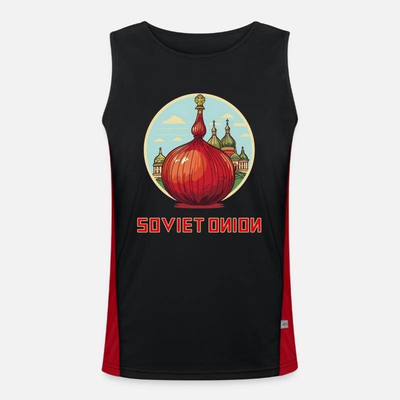 Soviet Onion Men's Functional Contrast Tank Top 