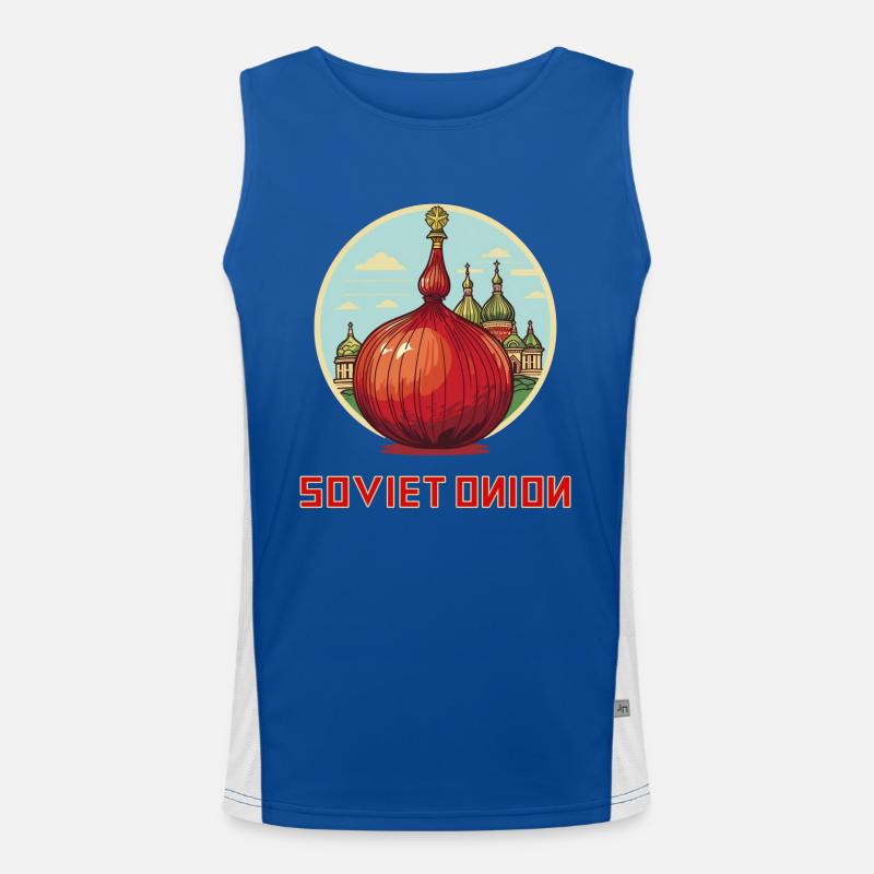 Soviet Onion Men's Functional Contrast Tank Top 