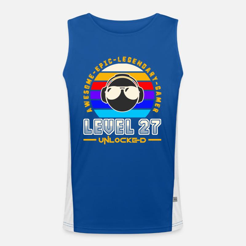 Level 27 Men's Functional Contrast Tank Top 