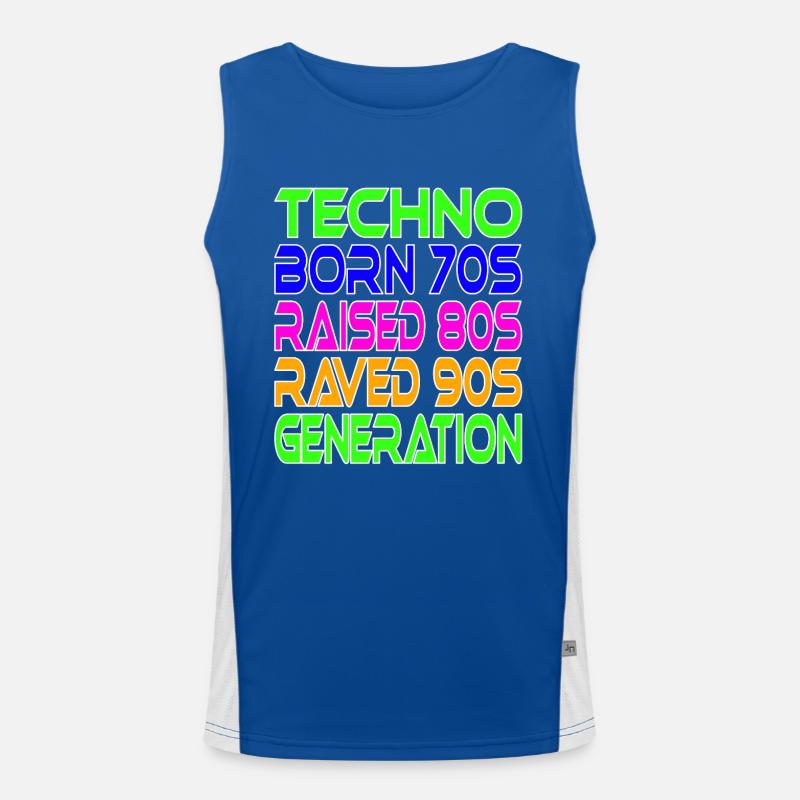 Génération Techno Débardeur respirant contrasté Homme 