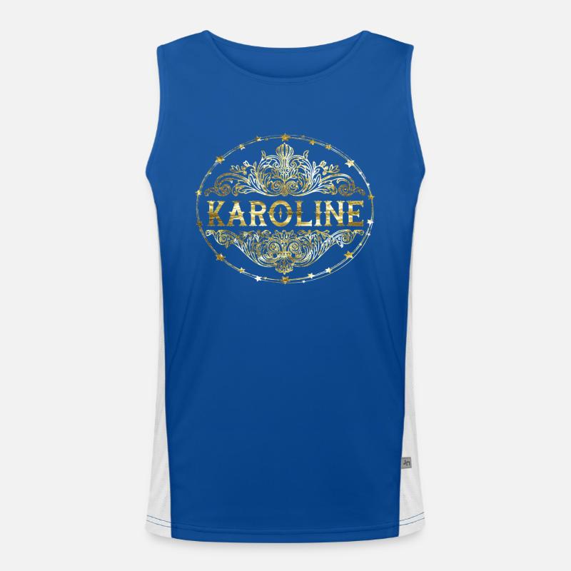 Karoline Funktionelles Kontrast-Tank Top für Männer 