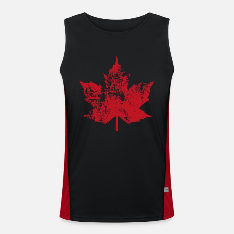 Maple Men's Functional Contrast Tank Top 