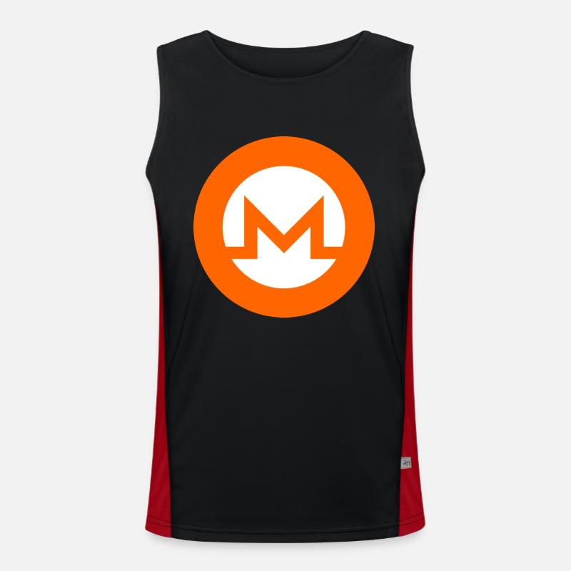 monero Men's Functional Contrast Tank Top 