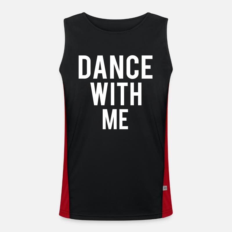 Dance Funktionelles Kontrast-Tank Top für Männer 