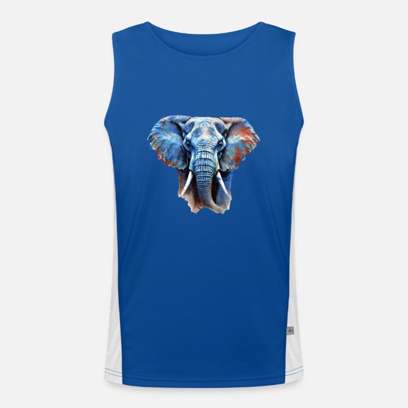 Éléphant Débardeur respirant contrasté Homme 