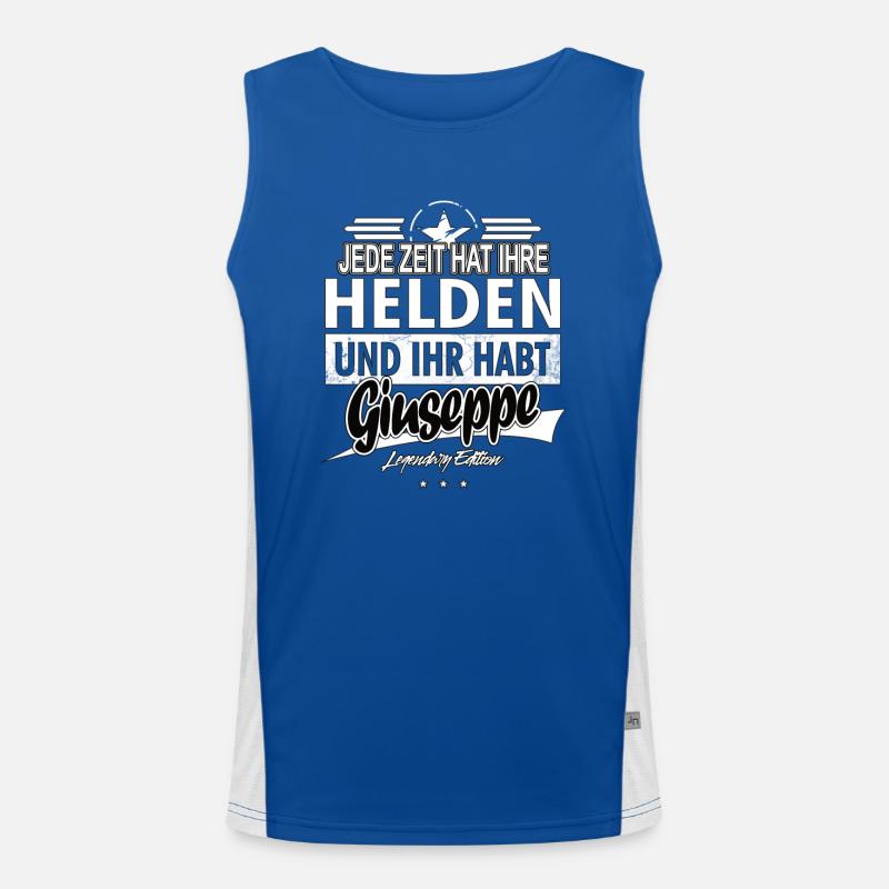 Chaque époque a ses héros Vous avez Giuseppe Débardeur respirant contrasté Homme 