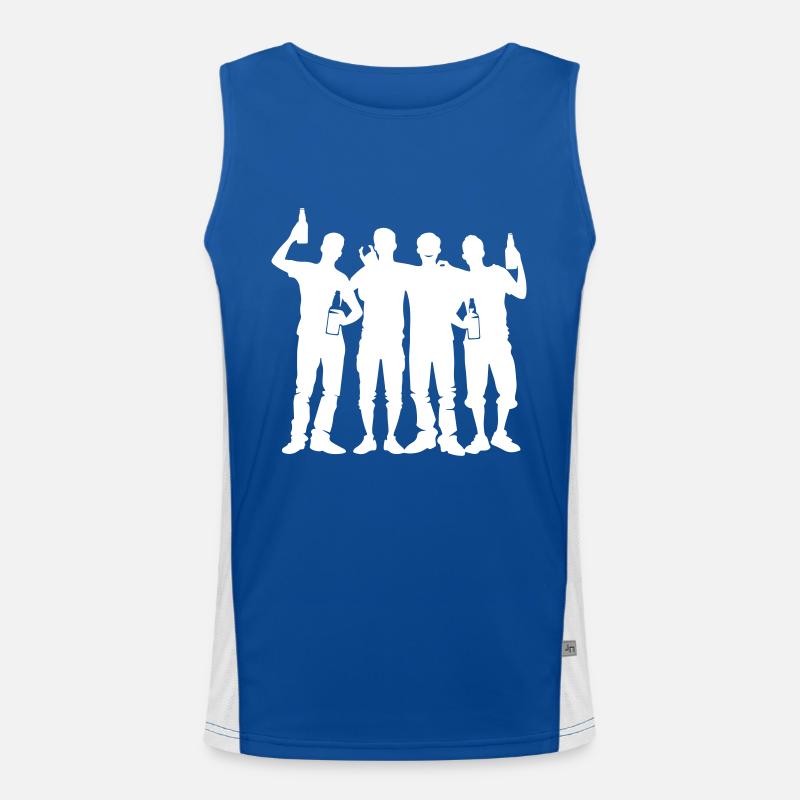 Bachelor Party Group Celebrations Bachelor Party Men's Functional Contrast Tank Top 