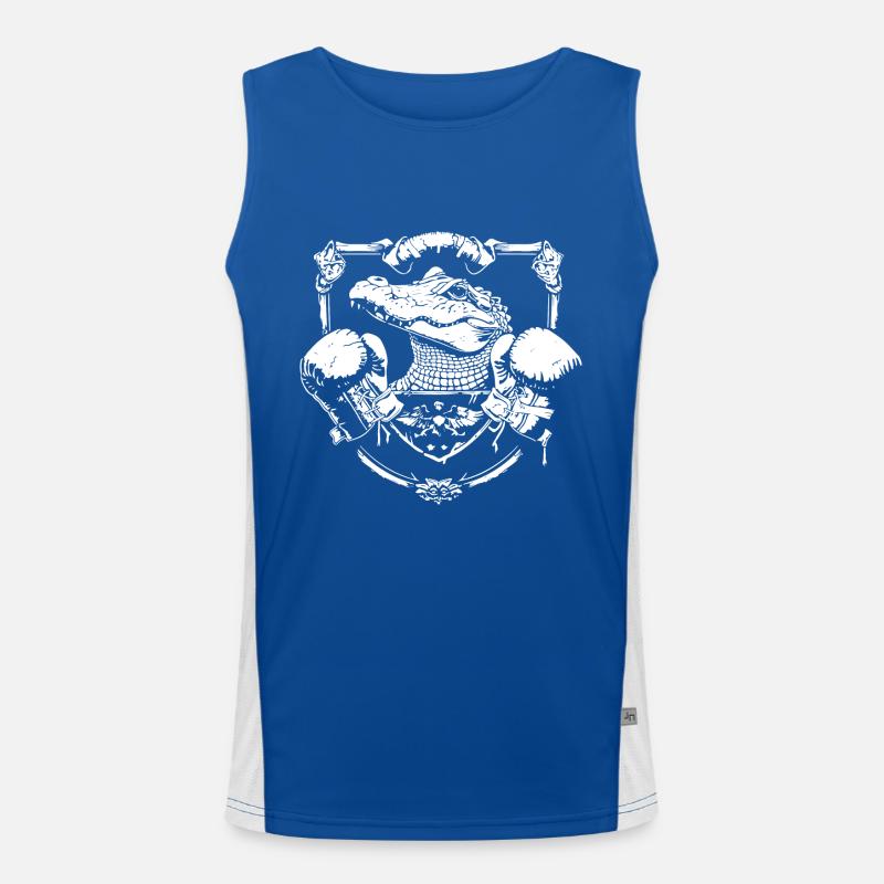 Boxer Alligator Boxe MMA Débardeur respirant contrasté Homme 