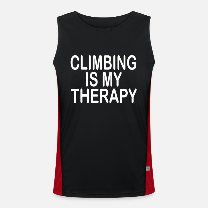 climbing Funktionelles Kontrast-Tank Top für Männer 