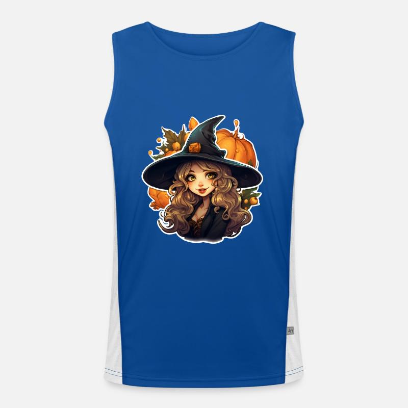 Witch Men's Functional Contrast Tank Top 