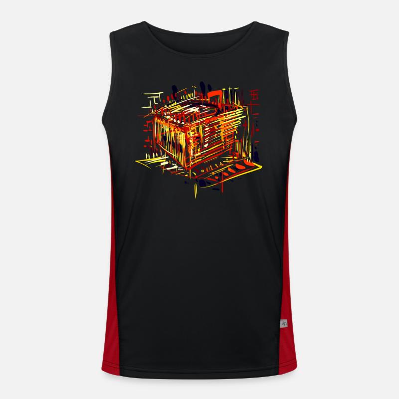 Architect Men's Functional Contrast Tank Top 