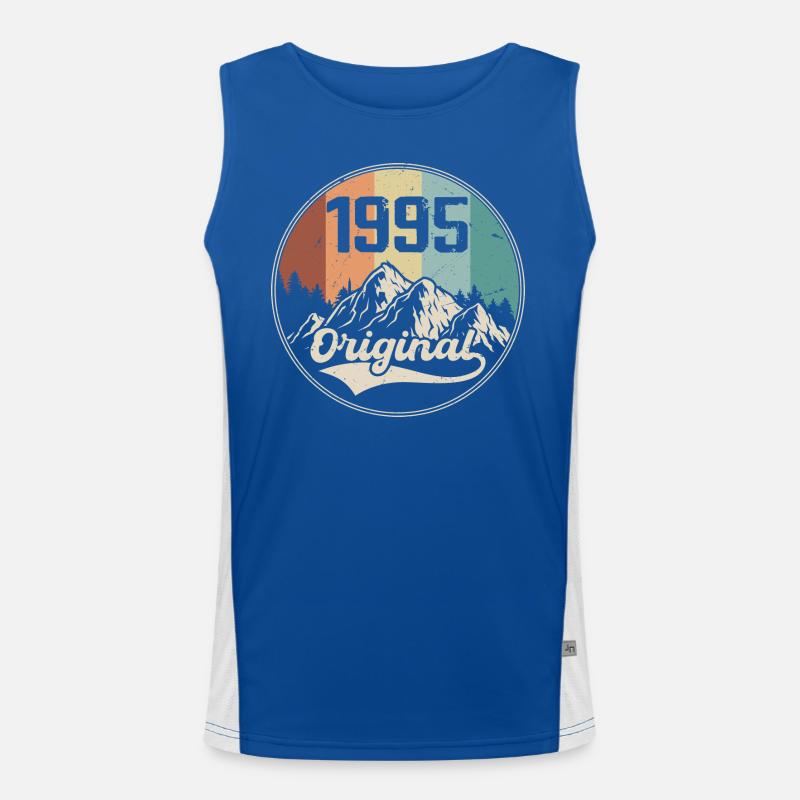 Original 1995 Geburtstagsgeschenk - 1995 Funktionelles Kontrast-Tank Top für Männer 