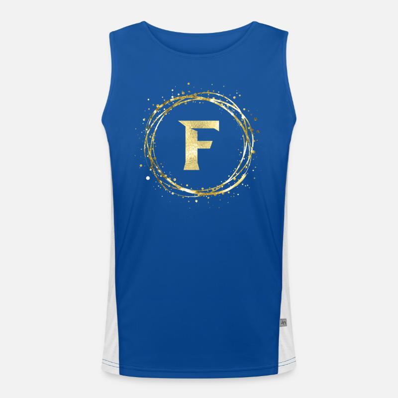 F Men's Functional Contrast Tank Top 