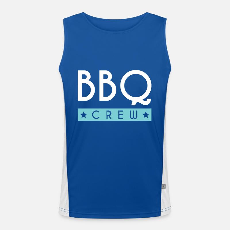Équipe de barbecue Débardeur respirant contrasté Homme 