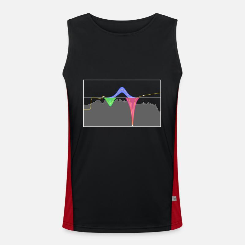 EQ EQUALIZER STUDIO PRODUCER Men's Functional Contrast Tank Top 