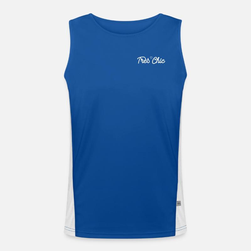 Très Chic Débardeur respirant contrasté Homme 