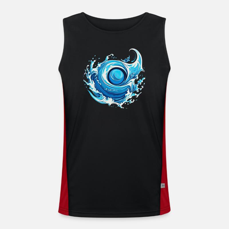 Eau élémentaire Débardeur respirant contrasté Homme 