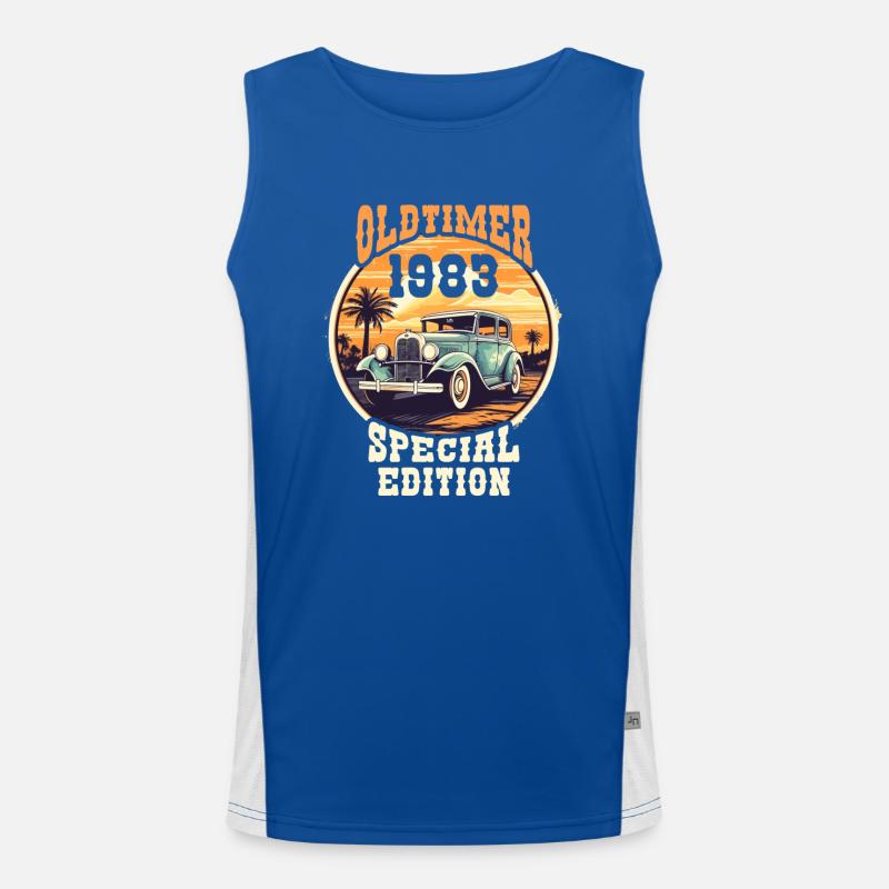 Oldtimer vintage 1983 Special Edition Men's Functional Contrast Tank Top 