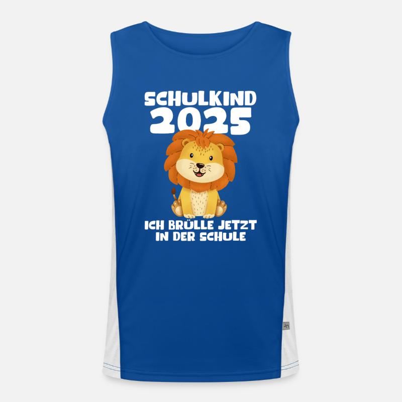 Schulkind 2025 Junge Mädchen Einschulung 2025 Deko Funktionelles Kontrast-Tank Top für Männer 
