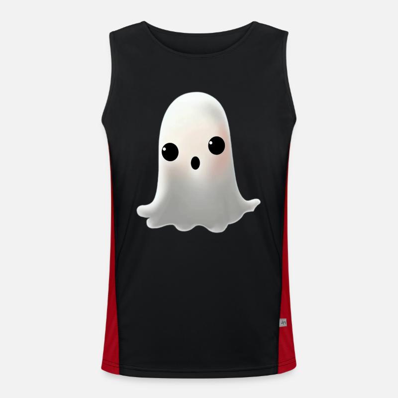 NETTES GESPENST Funktionelles Kontrast-Tank Top für Männer 