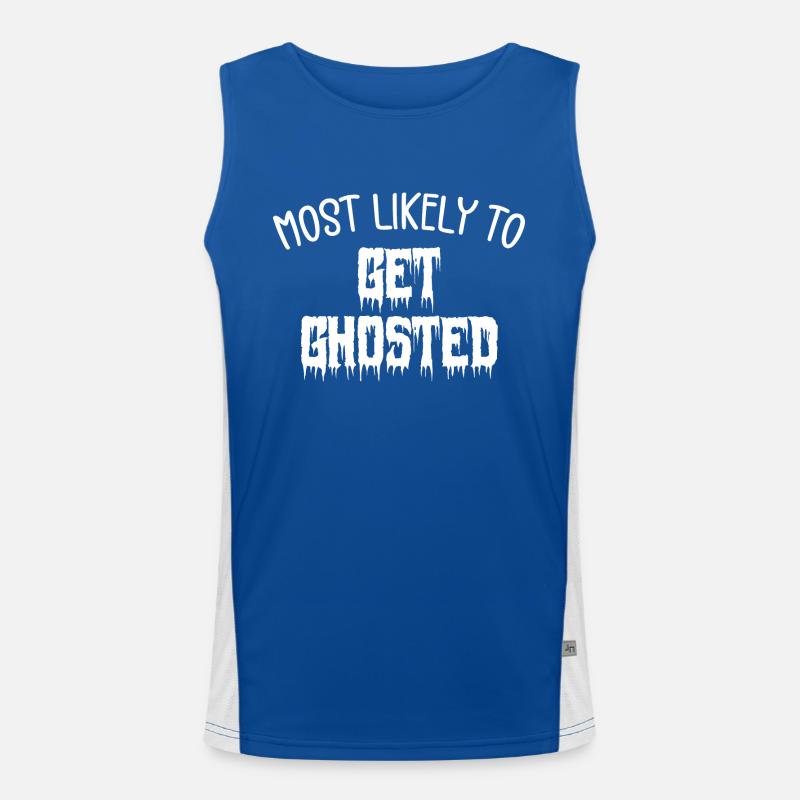 Most Likely To Get Ghosted Débardeur respirant contrasté Homme 