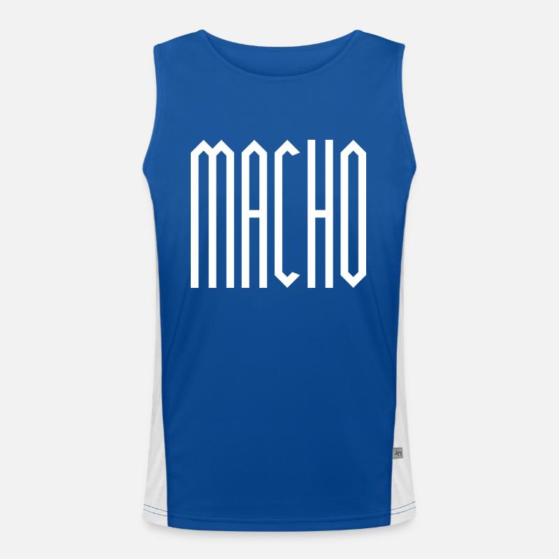 MACHO Débardeur respirant contrasté Homme 