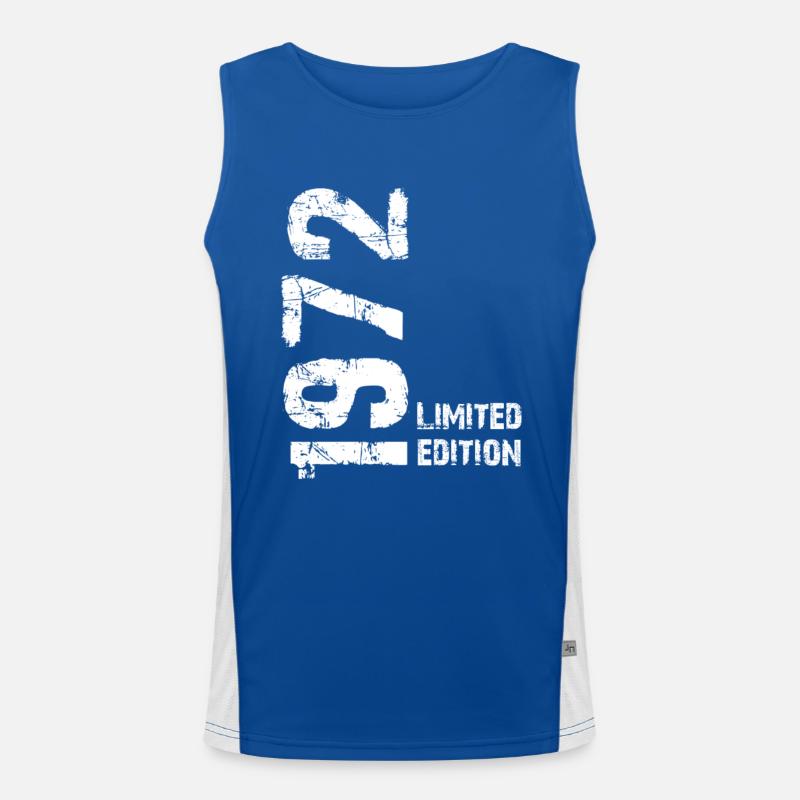 1972 Funktionelles Kontrast-Tank Top für Männer 