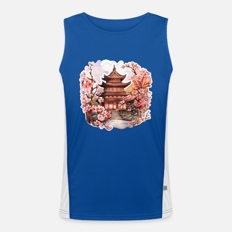 Japan Men's Functional Contrast Tank Top 