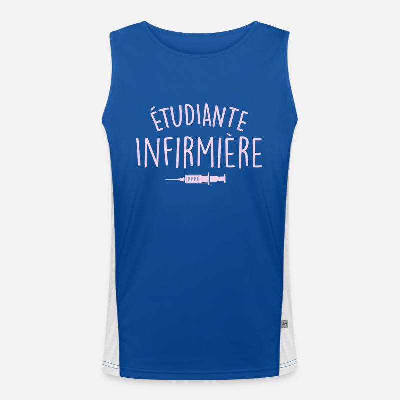Student Nurse Men's Functional Contrast Tank Top 