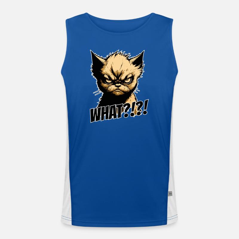 Nasty cat Men's Functional Contrast Tank Top 