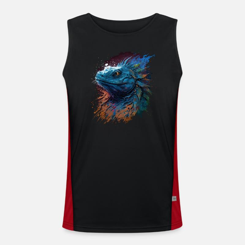 Dragon Whisperer Men's Functional Contrast Tank Top 