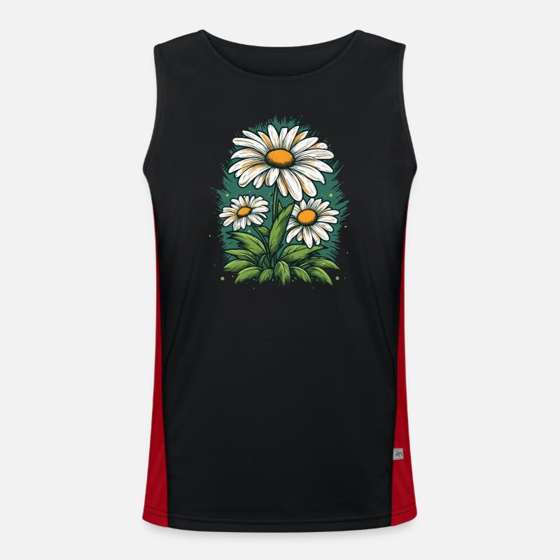 Daisy Men's Functional Contrast Tank Top 